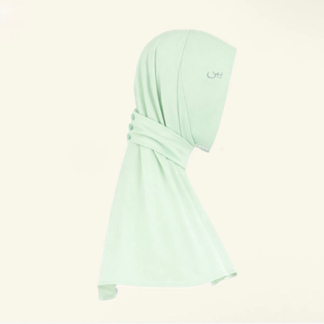 Hijab signature light mint