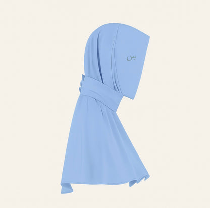Hijab signature tropical blue