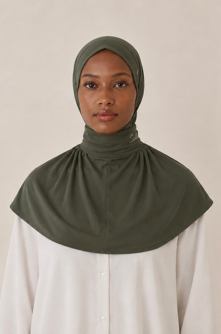 Hijab signature dark olive