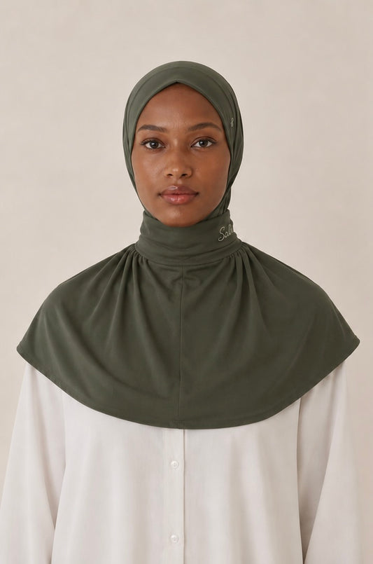 Hijab signature dark olive