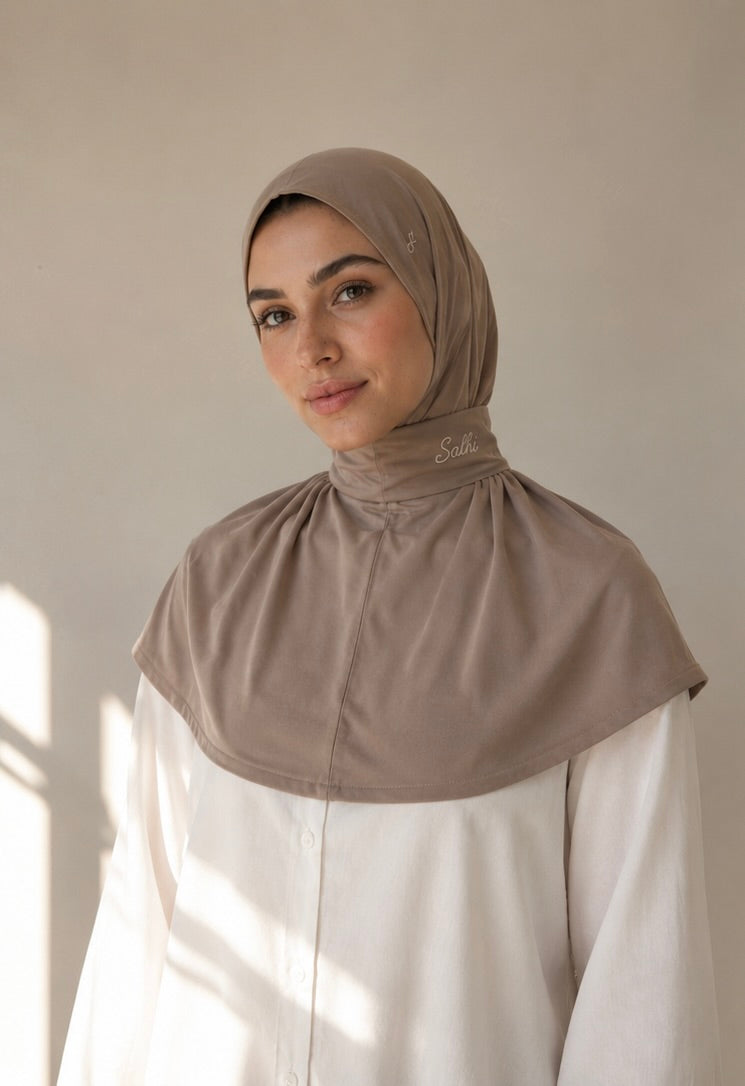 Hijab signature soft taupe