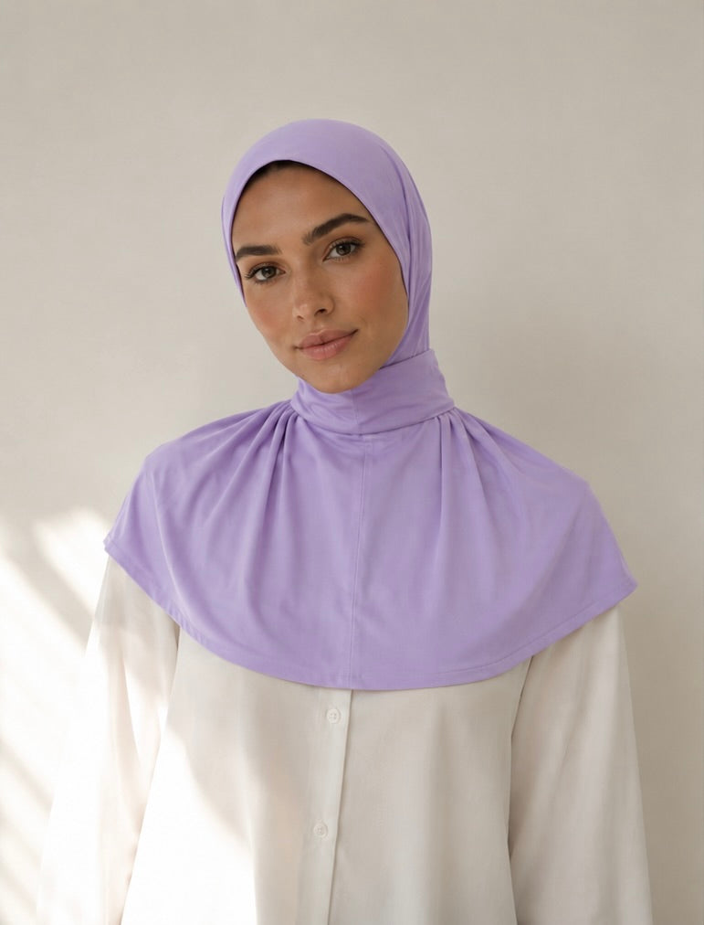 Hijab signature violet
