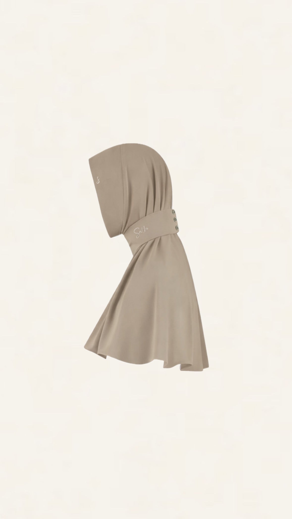 Hijab signature soft taupe
